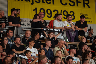 5. zápas štvrťfinále Tipos SBL: BC Prievidza - Nitra Blue Wings 84:87 (Vladimír Králik)	