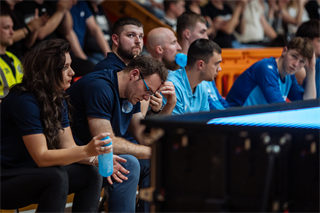 5. zápas štvrťfinále Tipos SBL: BC Prievidza - Nitra Blue Wings 84:87 (Vladimír Králik)	