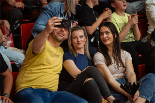 5. zápas štvrťfinále Tipos SBL: BC Prievidza - Nitra Blue Wings 84:87 (Vladimír Králik)	