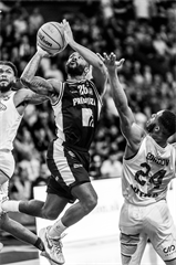 5. zápas štvrťfinále Tipos SBL: BC Prievidza - Nitra Blue Wings 84:87 (Vladimír Králik)	
