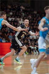 5. zápas štvrťfinále Tipos SBL: BC Prievidza - Nitra Blue Wings 84:87 (Vladimír Králik)	