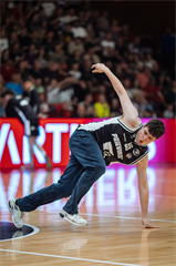 5. zápas štvrťfinále Tipos SBL: BC Prievidza - Nitra Blue Wings 84:87 (Vladimír Králik)	