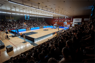 5. zápas štvrťfinále Tipos SBL: BC Prievidza - Nitra Blue Wings 84:87 (Vladimír Králik)	