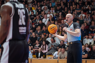 5. zápas štvrťfinále Tipos SBL: BC Prievidza - Nitra Blue Wings 84:87 (Vladimír Králik)	