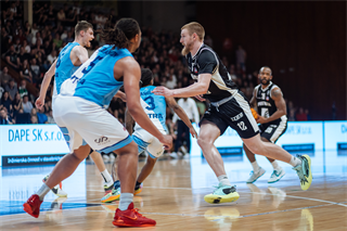 5. zápas štvrťfinále Tipos SBL: BC Prievidza - Nitra Blue Wings 84:87 (Vladimír Králik)	