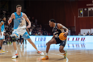 5. zápas štvrťfinále Tipos SBL: BC Prievidza - Nitra Blue Wings 84:87 (Vladimír Králik)	