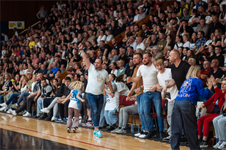 5. zápas štvrťfinále Tipos SBL: BC Prievidza - Nitra Blue Wings 84:87 (Vladimír Králik)	