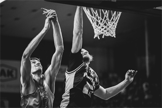 5. zápas štvrťfinále Tipos SBL: BC Prievidza - Nitra Blue Wings 84:87 (Vladimír Králik)	