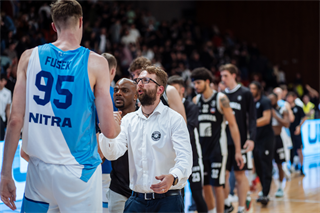 5. zápas štvrťfinále Tipos SBL: BC Prievidza - Nitra Blue Wings 84:87 (Vladimír Králik)	