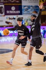 Kvalifikácia Európskeho pohára FIBA: BC Prievidza - Cibona Záhreb 101:94 (Vladimír Králik)