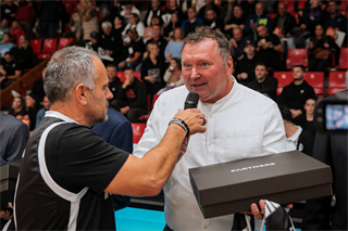 Kvalifikácia Európskeho pohára FIBA: BC Prievidza - Cibona Záhreb 101:94 (Vladimír Králik)