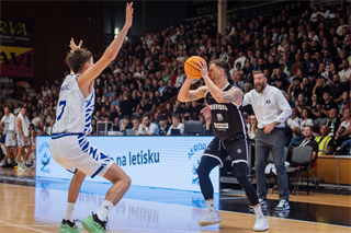 Kvalifikácia Európskeho pohára FIBA: BC Prievidza - Cibona Záhreb 101:94 (Vladimír Králik)