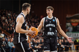Kvalifikácia Európskeho pohára FIBA: BC Prievidza - Cibona Záhreb 101:94 (Vladimír Králik)
