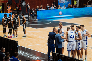 Kvalifikácia Európskeho pohára FIBA: BC Prievidza - Cibona Záhreb 101:94 (Vladimír Králik)