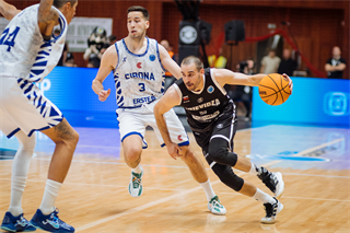 Kvalifikácia Európskeho pohára FIBA: BC Prievidza - Cibona Záhreb 101:94 (Vladimír Králik)