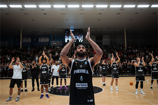 Kvalifikácia Európskeho pohára FIBA: BC Prievidza - Cibona Záhreb 101:94 (Vladimír Králik)