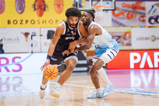 3. kolo TIPOS SBL: BC Prievidza - Nitra Blue Wings 72:74 (Vladimír Králik)