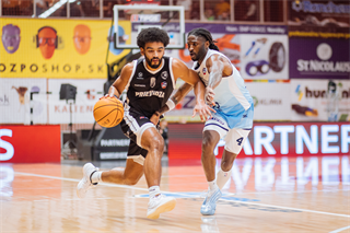 3. kolo TIPOS SBL: BC Prievidza - Nitra Blue Wings 72:74 (Vladimír Králik)