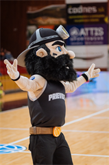 3. kolo TIPOS SBL: BC Prievidza - Nitra Blue Wings 72:74 (Vladimír Králik)