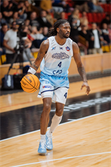 3. kolo TIPOS SBL: BC Prievidza - Nitra Blue Wings 72:74 (Vladimír Králik)