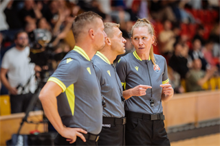 3. kolo TIPOS SBL: BC Prievidza - Nitra Blue Wings 72:74 (Vladimír Králik)