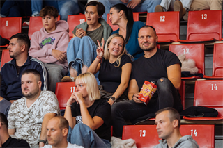 3. kolo TIPOS SBL: BC Prievidza - Nitra Blue Wings 72:74 (Vladimír Králik)