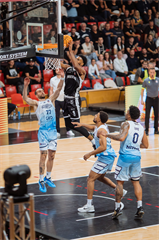 3. kolo TIPOS SBL: BC Prievidza - Nitra Blue Wings 72:74 (Vladimír Králik)