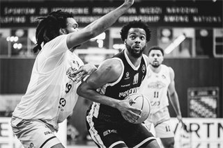 3. kolo TIPOS SBL: BC Prievidza - Nitra Blue Wings 72:74 (Vladimír Králik)