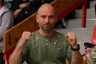 3. kolo TIPOS SBL: BC Prievidza - Nitra Blue Wings 72:74 (Ladislav Szibilla)	