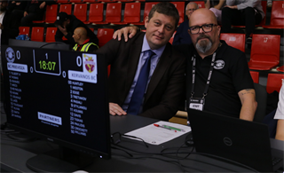Európsky pohár FIBA: BC Prievidza - Keravnos BC 82:68 (Ladislav Szibilla)