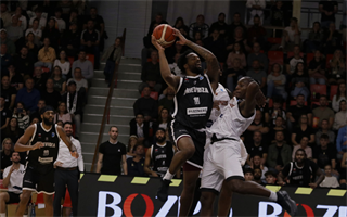 Európsky pohár FIBA: BC Prievidza - Keravnos BC 82:68 (Ladislav Szibilla)