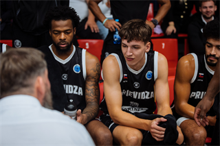 Európsky pohár FIBA: BC Prievidza - Keravnos BC 82:68 (Vladimír Králik)	