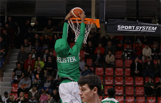 Európsky pohár FIBA: BC Prievidza : Pelister Bitola 97:82 (Ladislav Szibilla)	