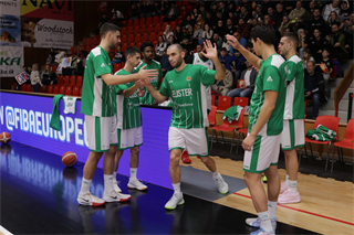 Európsky pohár FIBA: BC Prievidza : Pelister Bitola 97:82 (Ladislav Szibilla)	