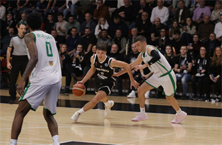 Európsky pohár FIBA: BC Prievidza : Pelister Bitola 97:82 (Ladislav Szibilla)	