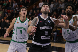 Európsky pohár FIBA: BC Prievidza : Pelister Bitola 97:82 (Ladislav Szibilla)	