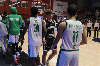 Európsky pohár FIBA: BC Prievidza : Pelister Bitola 97:82 (Ladislav Szibilla)	