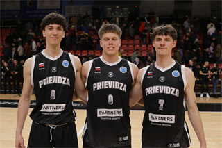 Európsky pohár FIBA: BC Prievidza : Pelister Bitola 97:82 (Ladislav Szibilla)	