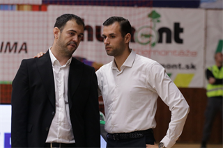 Európsky pohár FIBA: BC Prievidza : Pelister Bitola 97:82 (Ladislav Szibilla)	