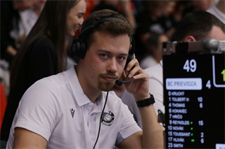 Európsky pohár FIBA: BC Prievidza : Pelister Bitola 97:82 (Ladislav Szibilla)	