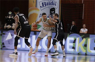 Európsky pohár FIBA: BC Prievidza : Pelister Bitola 97:82 (Ladislav Szibilla)	