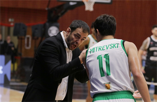 Európsky pohár FIBA: BC Prievidza : Pelister Bitola 97:82 (Ladislav Szibilla)	