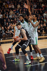 Európsky pohár FIBA: BC Prievidza - Pelister Bitola 97:82 (Vladimír Králik)	