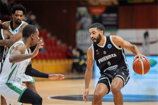 Európsky pohár FIBA: BC Prievidza - Pelister Bitola 97:82 (Vladimír Králik)	