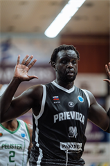 Európsky pohár FIBA: BC Prievidza - Pelister Bitola 97:82 (Vladimír Králik)	