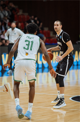 Európsky pohár FIBA: BC Prievidza - Pelister Bitola 97:82 (Vladimír Králik)	
