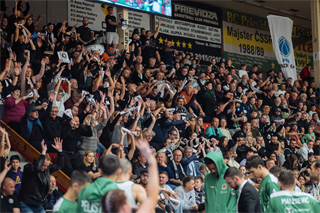 Európsky pohár FIBA: BC Prievidza - Pelister Bitola 97:82 (Vladimír Králik)	