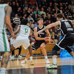 Európsky pohár FIBA: BC Prievidza - Pelister Bitola 97:82 (Vladimír Králik)	