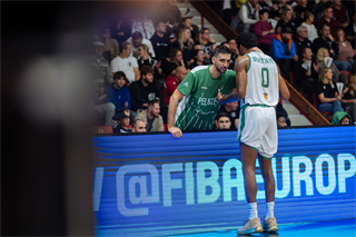 Európsky pohár FIBA: BC Prievidza - Pelister Bitola 97:82 (Vladimír Králik)	