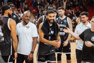 Európsky pohár FIBA: BC Prievidza - Pelister Bitola 97:82 (Vladimír Králik)	